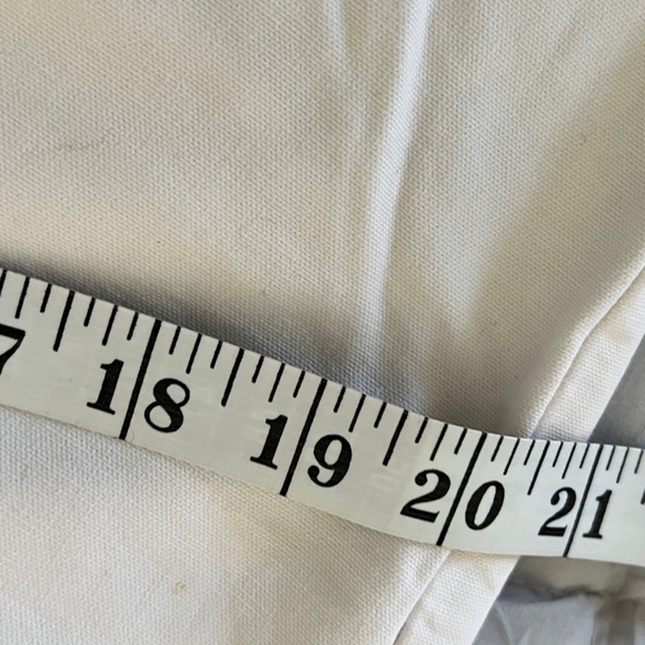 EDUN jeans in great condition! Slight flair bottom, great off white hue - Picture 6 of 7